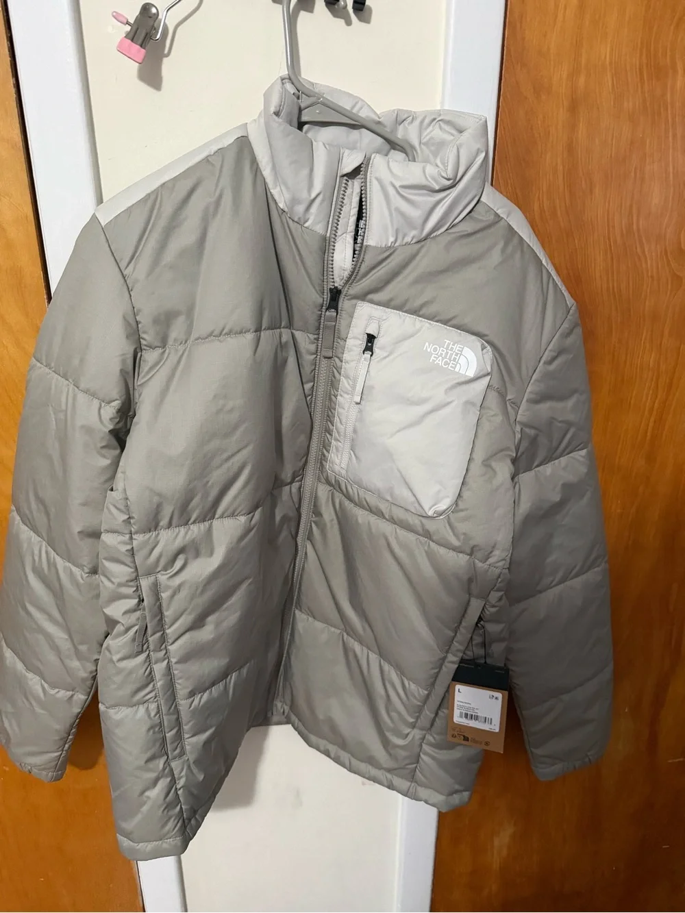 The North Face Kids' Gray Puffer Jacket